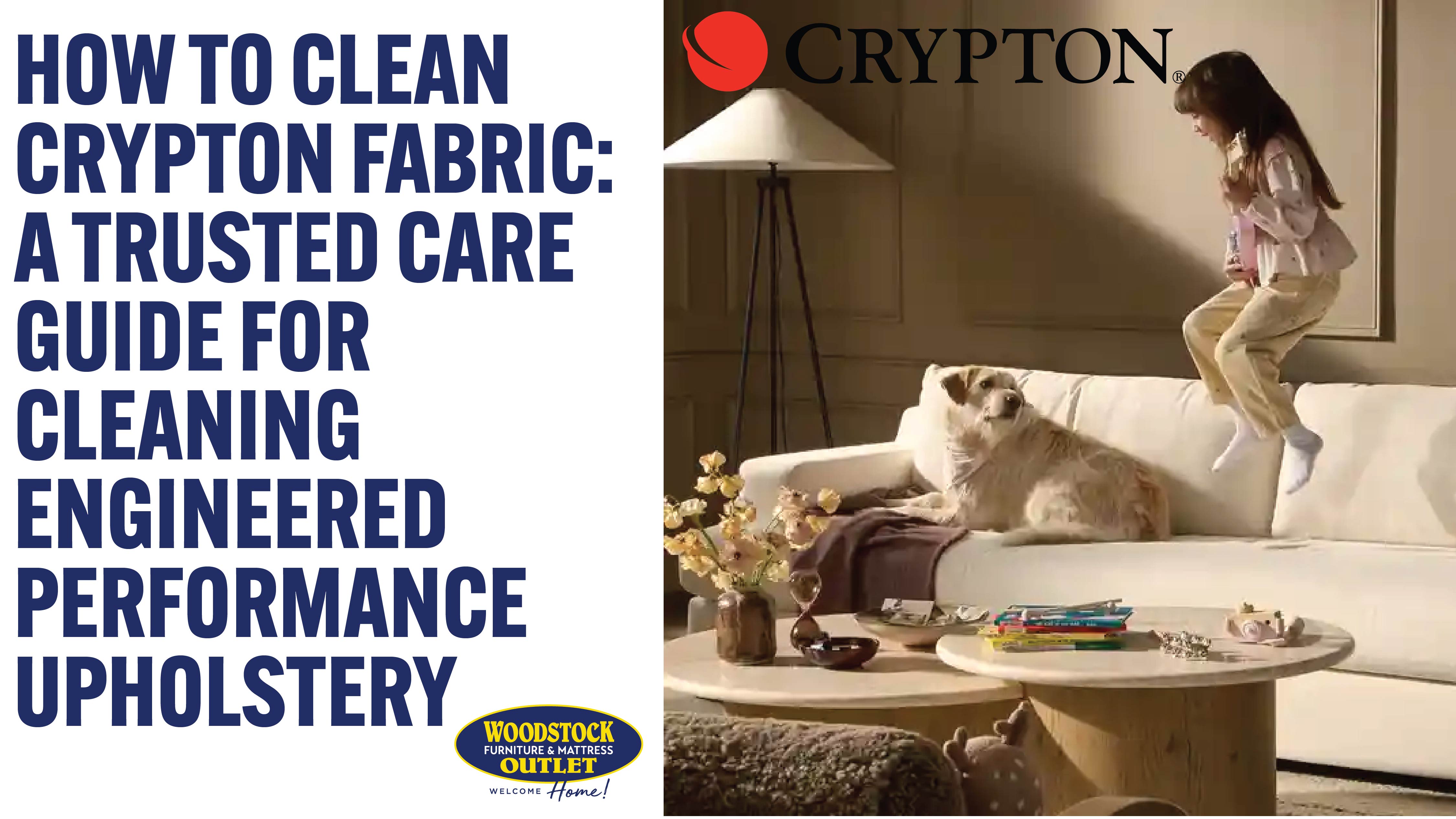 How to Clean Crypton Fabric: A Trusted Care Guide for Cleaning Engineered Performance Upholstery Image