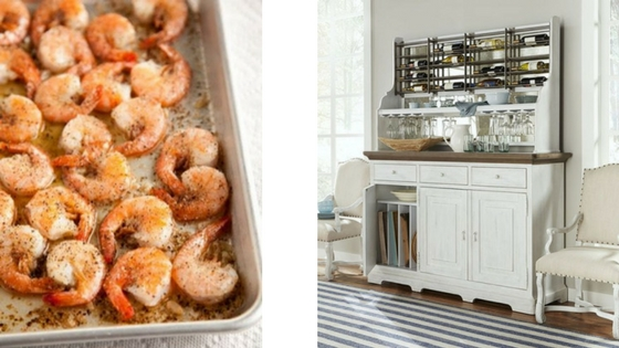 Hosting a family gathering this spring? Your party won’t be complete without Paula Deen’s Black Pepper Shrimp. Forget the boring shrimp cocktail, these tasty morsels pack a much more flavorful punch. Doused in plenty of butter, garlic and freshly ground black pepper, these shrimp are delicious when served with warm bread and salad.
