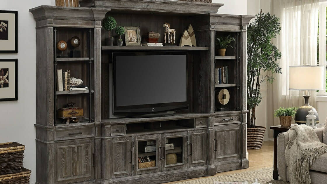 Gramercy Park 4-Piece Wall Unit - Game Day Furniture