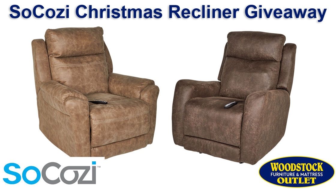 SoCozi Christmas Recliner Giveaway