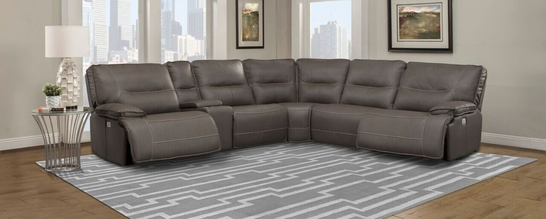 spartacus haze sectional for the big game