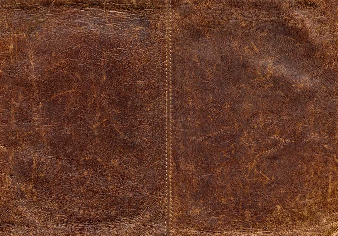 close up leather texture and marks