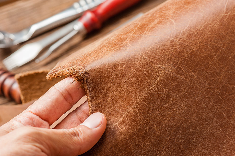 The Truth About Leather Furniture: What Happens Over Time? brown leather textures closeup