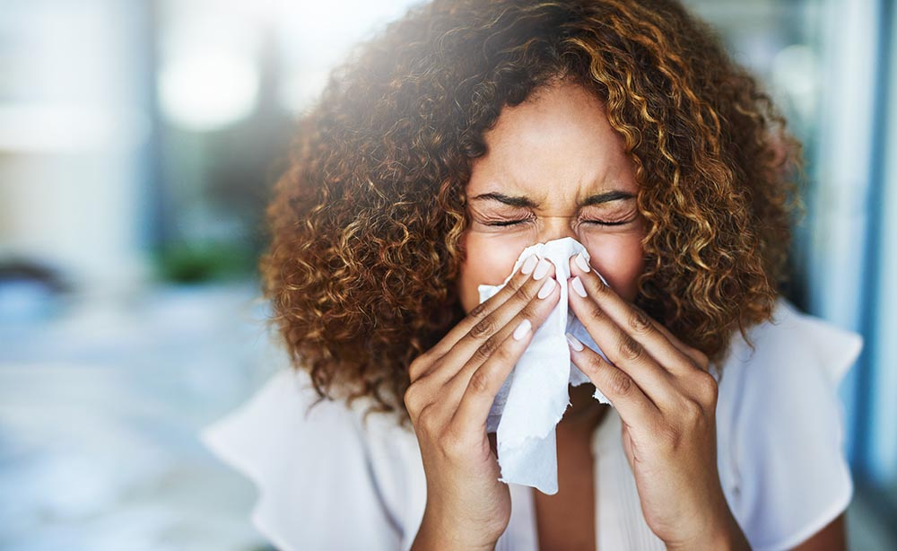 allergies sneezing