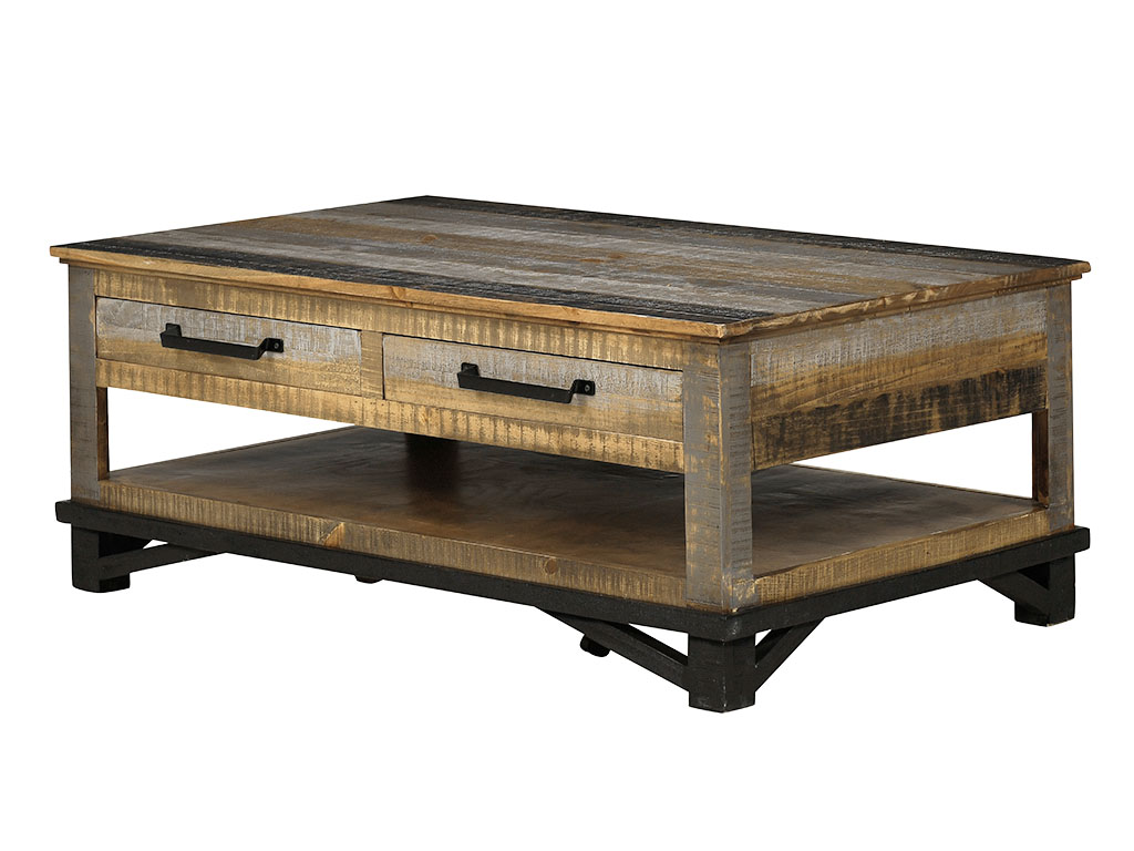 IFD Loft Brown Cocktail Table IFD6441CKT