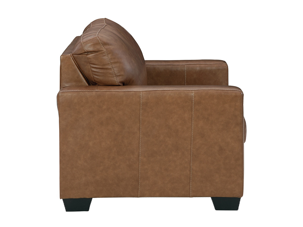 Bolsena Caramel Leather Loveseat by Signature Design by Ashley 5560335