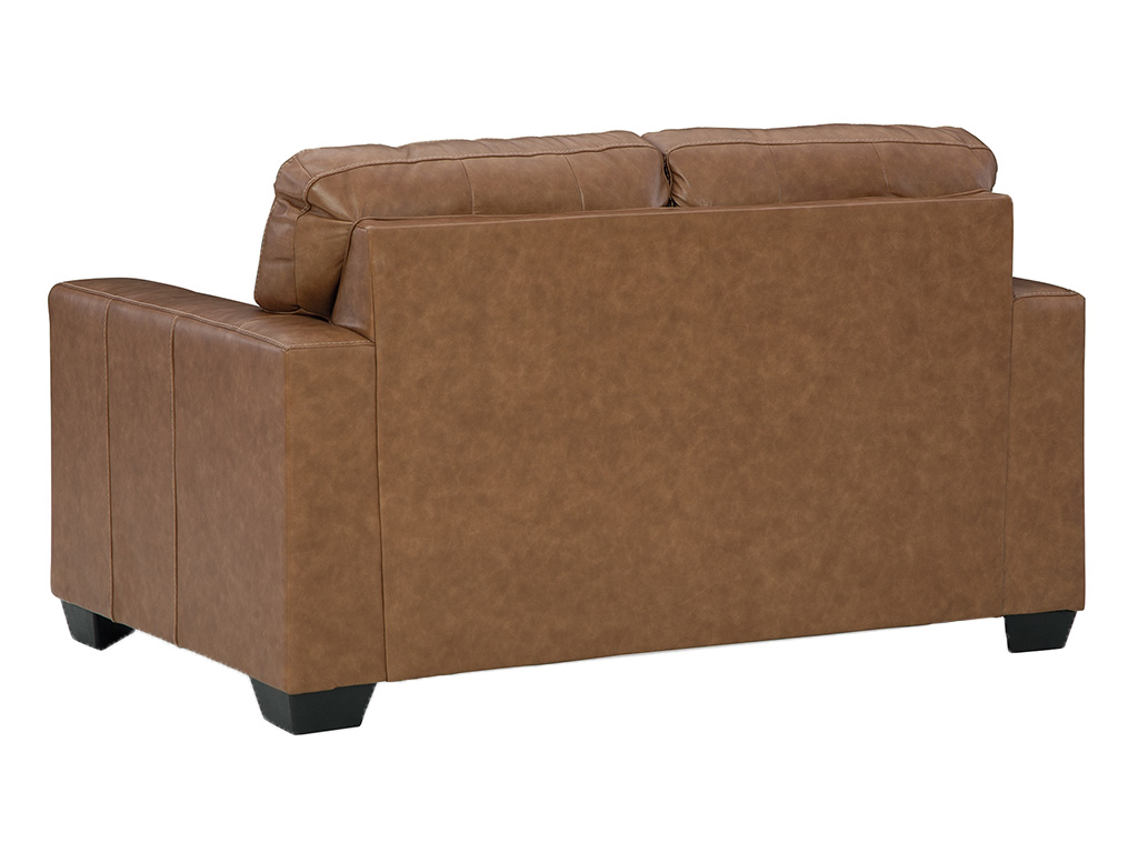 Bolsena Caramel Leather Loveseat by Signature Design by Ashley 5560335