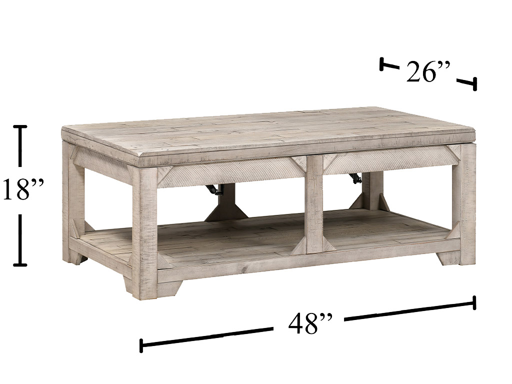 Fregine Coffee Table with Lift Top by Signature Design by Ashley