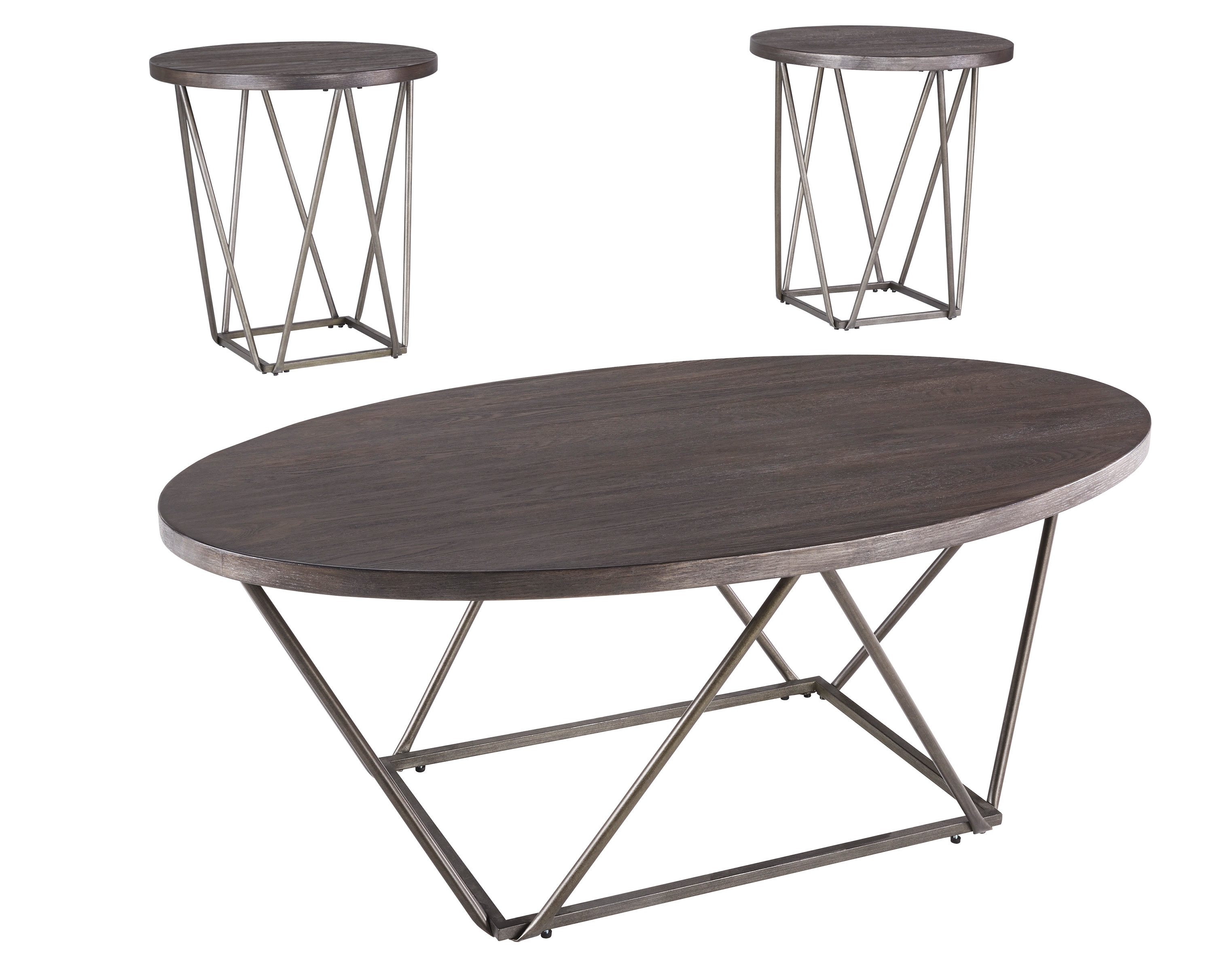 Neimhurst 3 Piece Accent Table Set by Signature Design by Ashley