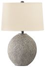 Harif Beige Paper Table Lamp 