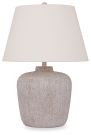Danry - Metal Table Lamp - Distressed Cream