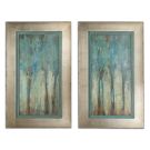 Whispering Wind Framed Art (Set of 2) Blue