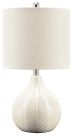 Rainermen - Ceramic Table Lamp  - Off White