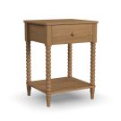 Spindle Brown Nightstand