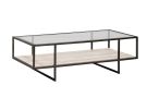 Harlow Rectangular Glass Top Cocktail Table
