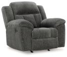 Frohn Graphite Manual Rocker Recliner