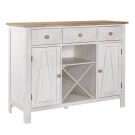Lindsey Farm Weathered White Server