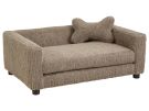 Luxe Haven Cocoa Dog Bed