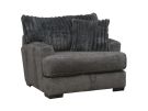 Tweed Gunmetal Accent Chair