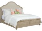 Vista Haven Queen Upholstered Shelter Bed