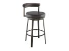 Rueben Brown Counter Height Swivel Stool