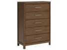 Cabalynn Light Brown 5 Drawer Chest