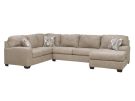 Newellen Hemp 3 Piece Right Arm Chaise Sectional