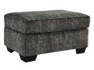 Lonoke Gunmetal Ottoman