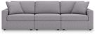 Modmax Granite 3 Piece Modular Sofa Sectional