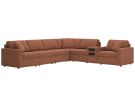 Modmax Spice 7 Piece Modular Sectional w/Audio System Console