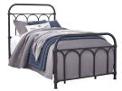 Nashburg Black Twin Metal Bed