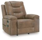 Stockworth Earth Manual Rocker Recliner w/Heat & Massage