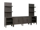 Preston Urbane Grey 3 Piece Entertainment Wall Unit