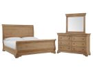Chateau Philippe Cognac 3 Piece Queen Sleigh Bedroom Set