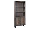 Harper Point Fossil 76" Door Bookcase