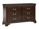 Founders Louis Philippe 6 Drawer Dresser
