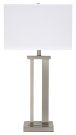 Aniela Silver Finish Metal Table Lamp 