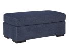 Evansley Navy Ottoman
