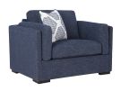 Evansley Navy Oversized Chair
