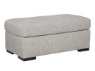 Evansley Pewter Ottoman