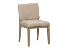 Elure Latte & Leather Soft Back Chair