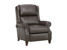 Hughes Chocolate Leather 3-Way Power Recliner