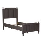 Cottage View Dark Gray Twin Panel Bed