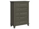 Canterbury Grey 5 Drawer Chest