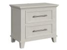 Canterbury Ivory 2 Drawer Nightstand w/USB