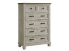 Farmington Brown/Stone 5 Drawer Chest