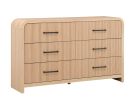 Ridgemont Natural 6 Drawer Dresser