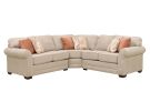 Brantley Crete Taupe 3 Piece Sectional  