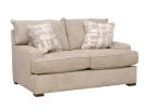 Emerson Handwoven Linen Loveseat
