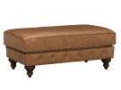 Rondell Evolution Dude Ranch Leather Ottoman